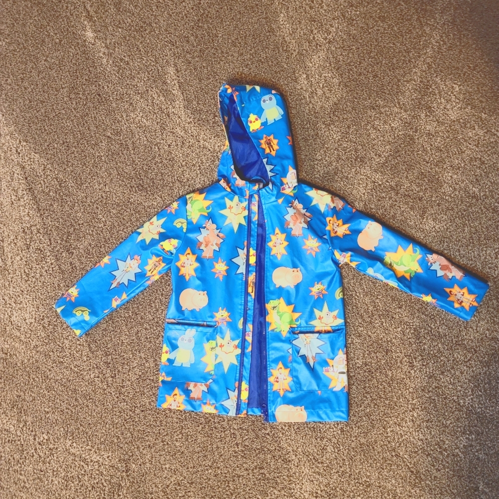 Boys size 5/6 Toy Story Raincoat